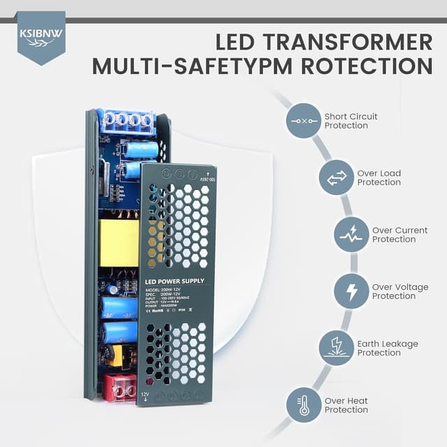 Thumbnail 3 de KSIBNW Alimentation 12V 200W