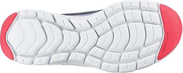 Thumbnail 6 de Skechers Flex Appeal 4.0 Mujer Zapatillas Charcoal Lavendar