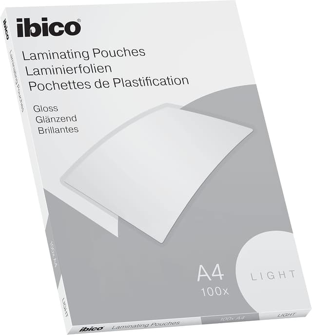 Detalle de Ibico Basics Pochettes plastification 100