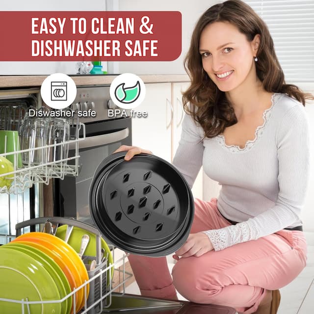 Detalle de SoulLife Chicken Shredder (8 Inches) with Clear Lid