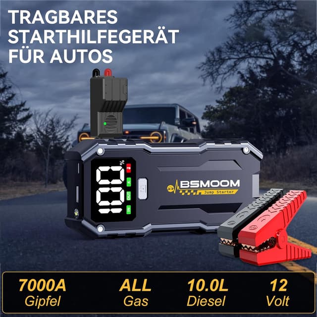 Thumbnail 5 de BSMOOM 5000A Jump Starter Power Pack