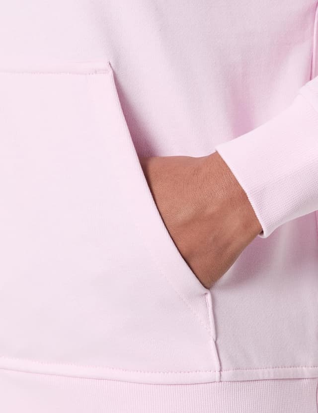 Detalle de Calvin Klein Donna Felpa con zip Archive Logo French Terry con cappuccio