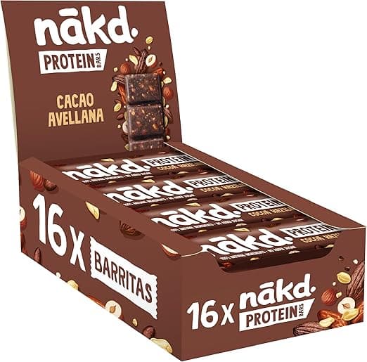 Detalle de Nākd. Protein Cacao Avellana 🍫
