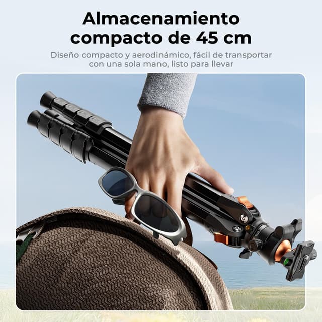 Thumbnail 1 de K&F CONCEPT 187CM Trípode Cámara