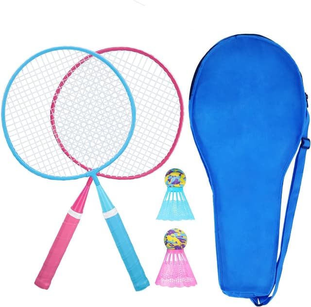 Thumbnail 6 de KH 2–4 Player Badminton Rackets Set (4 Rackets, Shuttlecocks & Carry Bag) for Adults, Kids & Family Garden Play