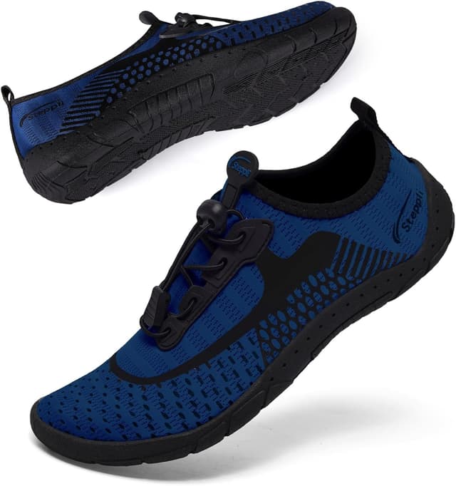 Detalle 2 de Steppli Water Shoes Beach Barefoot Swim Aqua Shoes for Men & Women