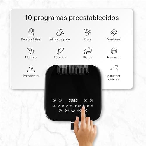 Detalle 2 de Ufesa Phoenix Freidora aire y vapor 6 L 1.800 W