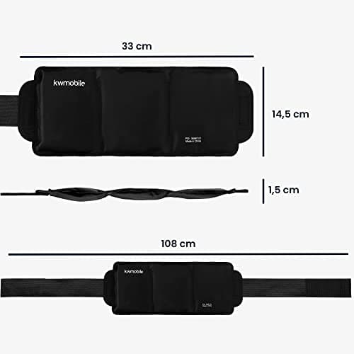 Thumbnail 4 de kwmobile Gel compresse chaud froid - Ceinture universelle réutilisable ⚙