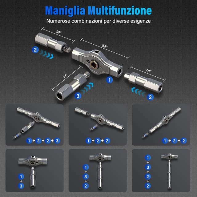 Detalle de Koeutoze Set Cacciavite 24 in 1 🛠