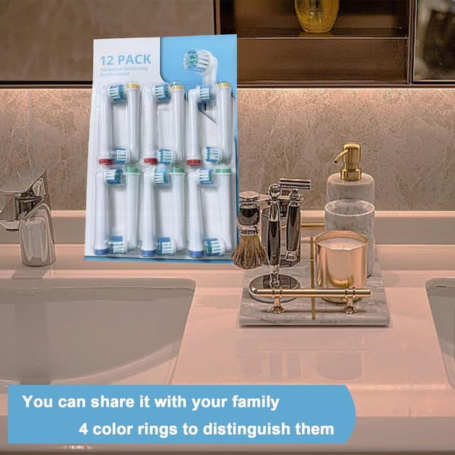 Thumbnail 4 de ARTCESAR Replacement Toothbrush Heads 12 pack 🪥