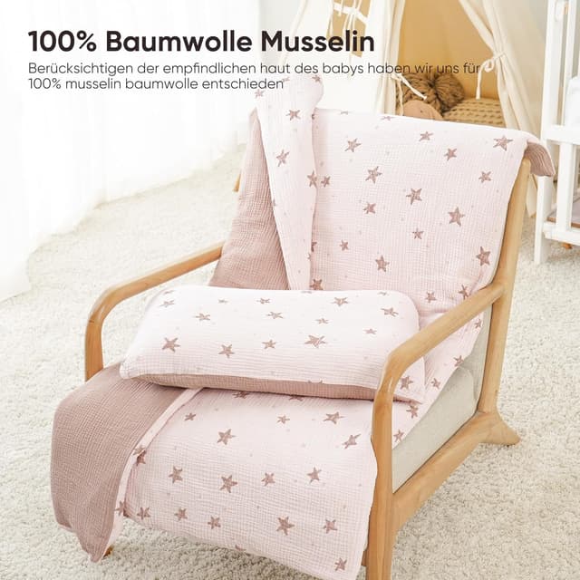 Thumbnail 4 de Susurration Musselin Kinderbettwäsche 100x135