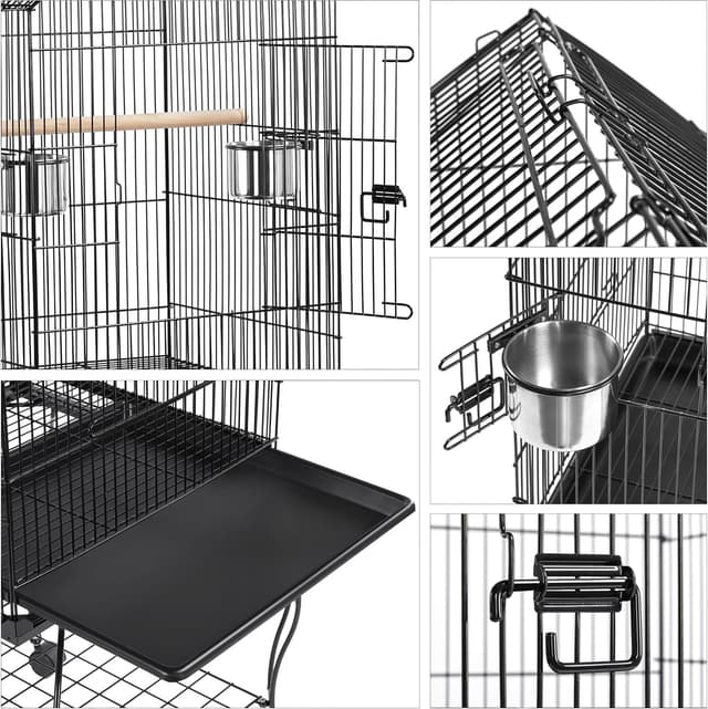 Thumbnail 4 de Yaheetech Vogelkäfig Wellensittich 145 cm hoch