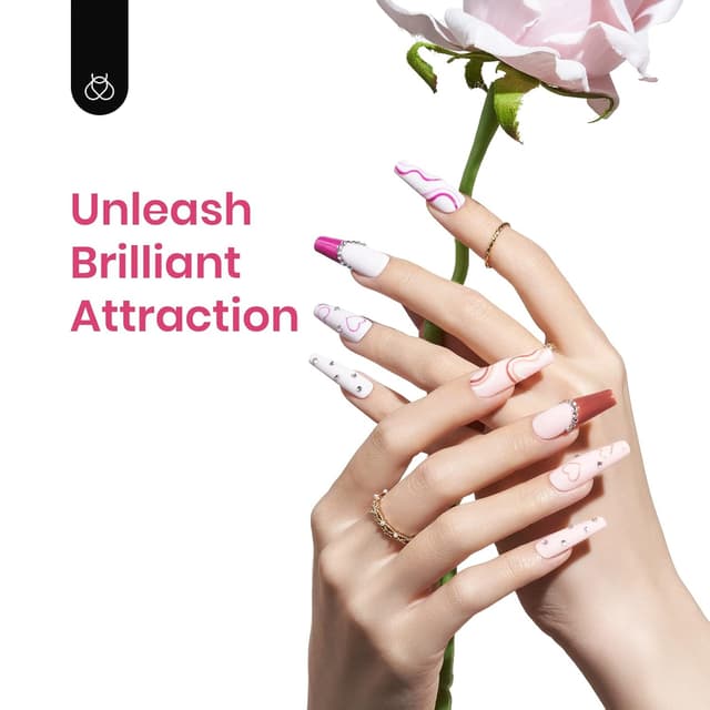 Detalle 2 de Beetles UV Nagellack Set „Lingering Kollektion“ (39 Stück) mit 36 Mini-Gel-Lacken und 3 Top-/Basis-Lacken