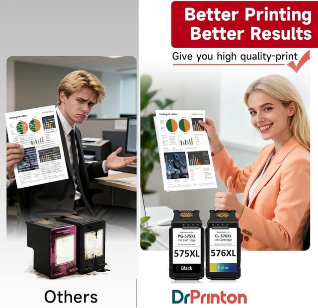 Thumbnail 4 de PG-575XL CL-576XL Canon ink cartridges 2-pack đź–¨