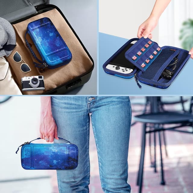 Thumbnail 5 de FINTIE Tragetasche kompatibel mit Nintendo Switch OLED 2021