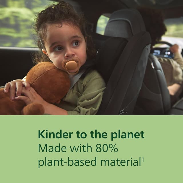 Detalle de Philips Avent Ultra Soft Soothers (SCF093/08) – Orthodontic design for 18+ months, 4-pack with 2 sterilising cases