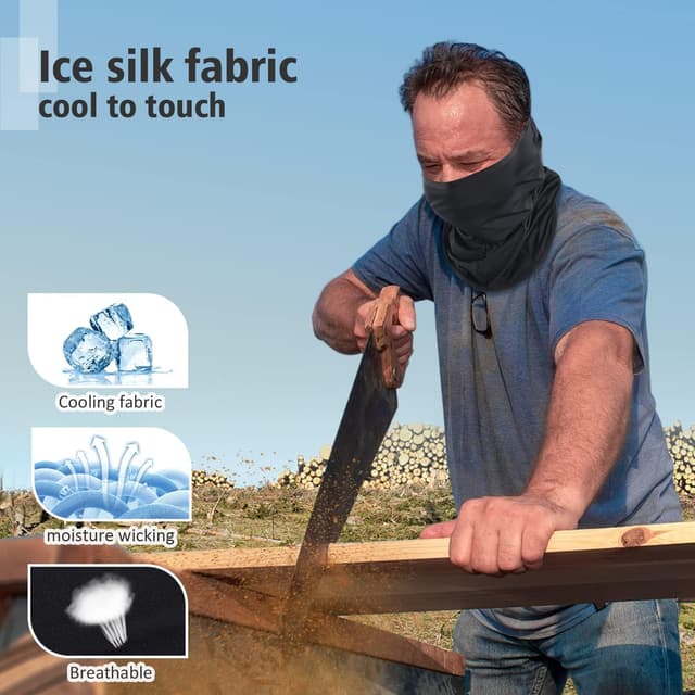 Detalle de Sommer-Sturmhaube HEGCOIIE mit UV-Schutz