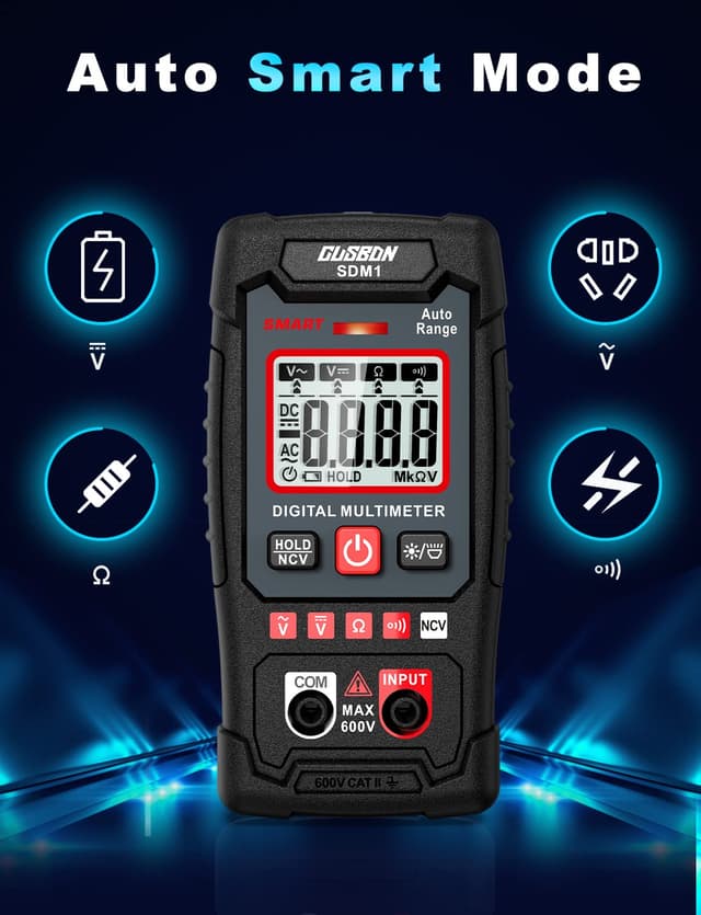 Detalle 2 de CUSBON Digital Multimeter 600V