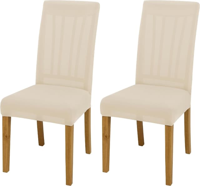 Imagen de SUKAIKEQA housse élastique chaise beige en OfertitasTOP