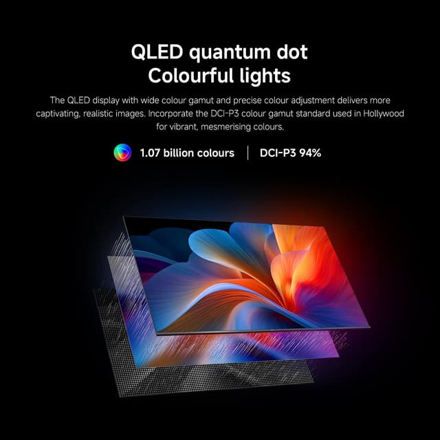 Detalle de Xiaomi TV F Pro 43" QLED 4K Smart TV with Fire TV, HDR10+, Alexa and Apple AirPlay