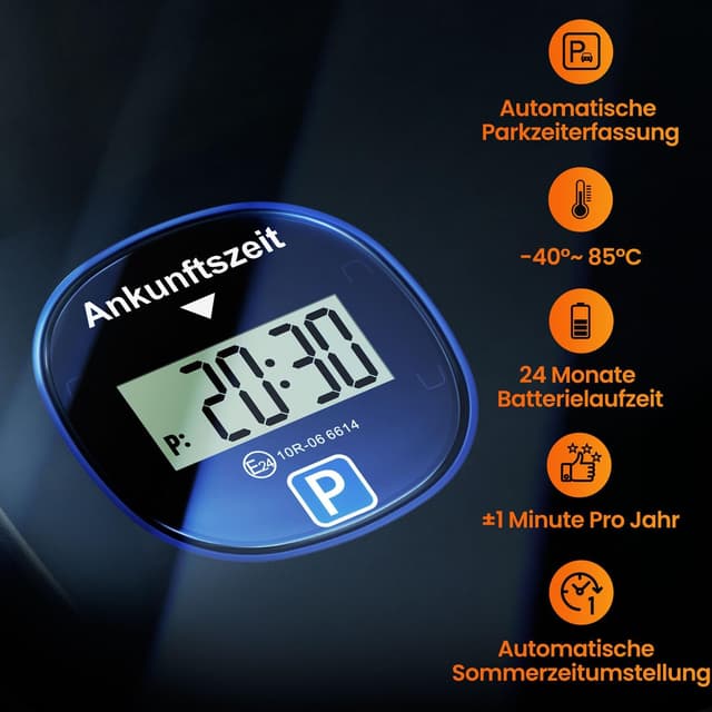 Thumbnail 4 de Gooofly Chrono Pro digitale Parkscheibe 3 Modi ⏱