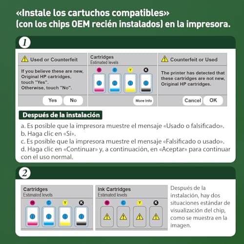 Thumbnail 4 de KINGJET 924 Cartuchos Compatibles para HP OfficeJet Pro 🖨