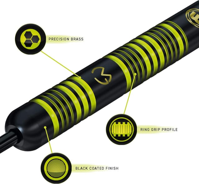 Thumbnail 2 de WINMAU Michael Van Gerwen MvG Ambition darts set