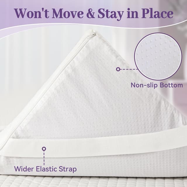 Thumbnail 5 de SINWEEK 3 Inch Gel Memory Foam Mattress Topper