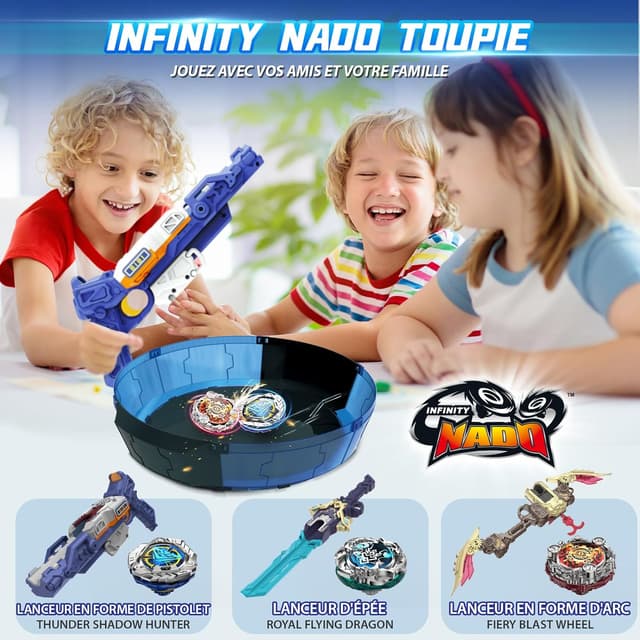 Thumbnail 4 de Infinity Nado S7 Toupie de combat 5+