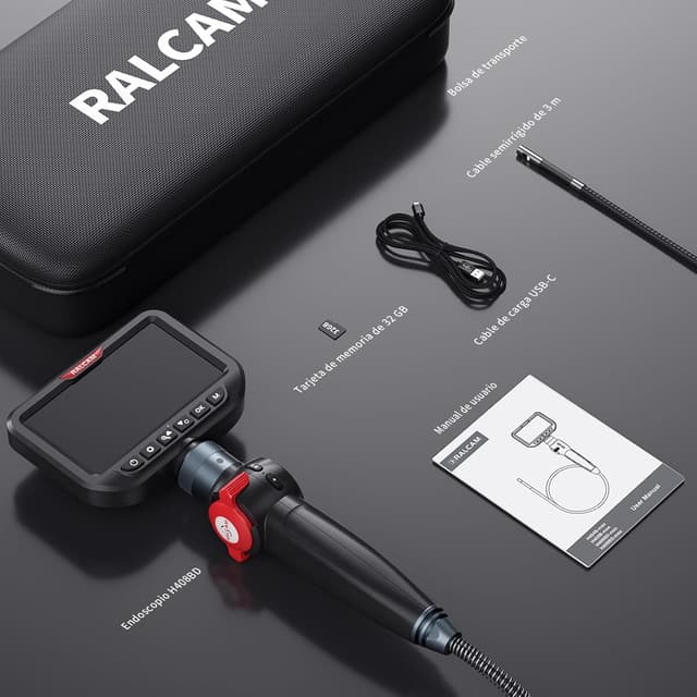 Thumbnail 6 de Ralcam Cámara Endoscópica con Luz 8,5 mm Pantalla 5