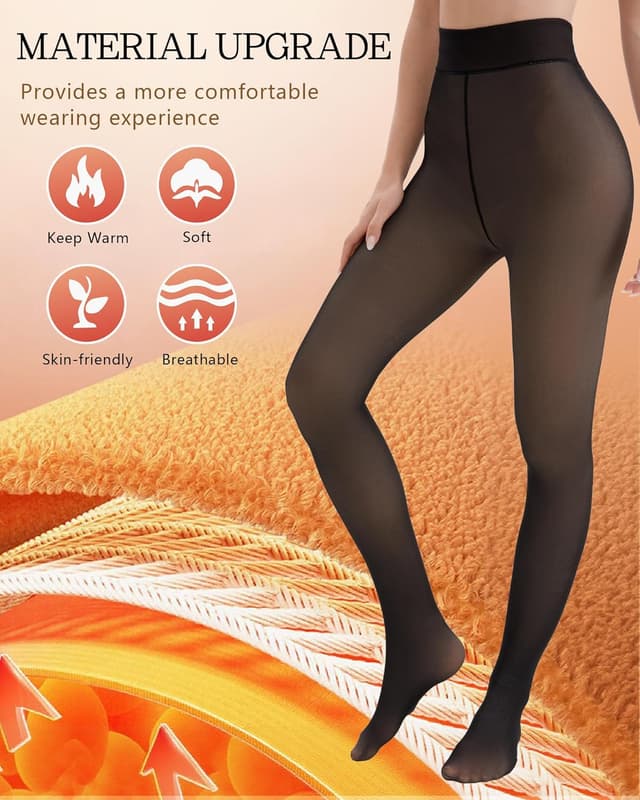 Thumbnail 2 de Bebila Fleece Lined Tights for Women ⚙