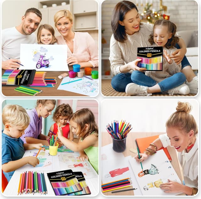 Thumbnail 6 de V-Opitos Colored Pencils 48 Pack ๐จ