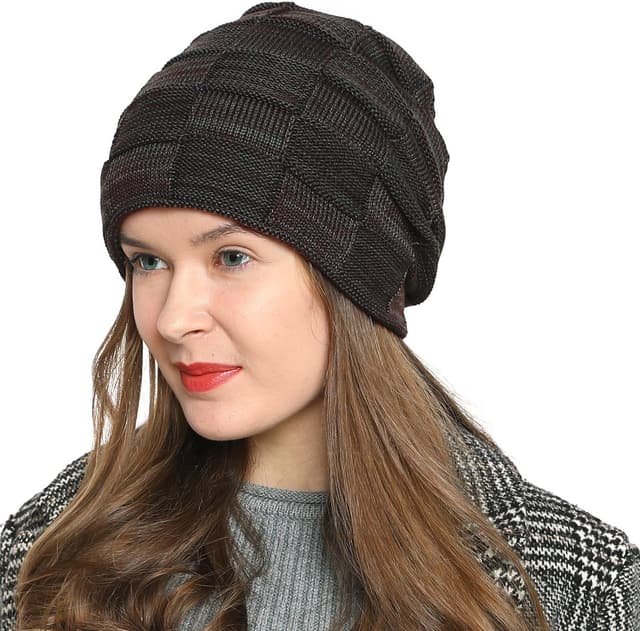 Detalle de Bonnet DonDon hiver slouch en laine