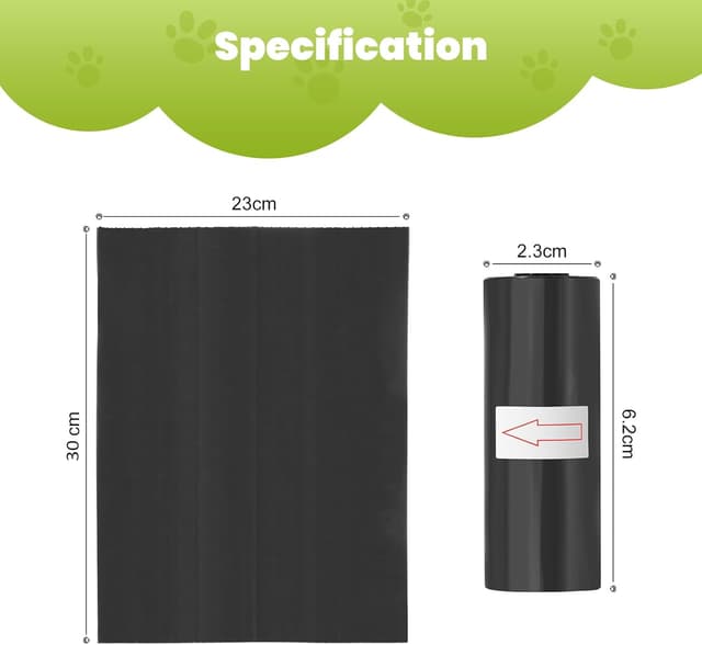 Thumbnail 5 de Diboniur 600 sacchetti cane cacca 23 x 30 cm