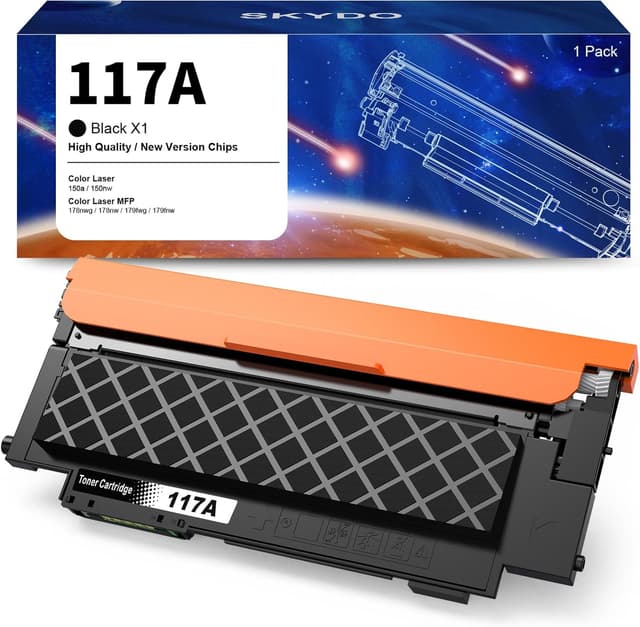 Thumbnail 6 de Skydo 117A Toner Cartridges (Compatible) for HP 117A W2070A–W2073A – Black, Cyan, Magenta & Yellow