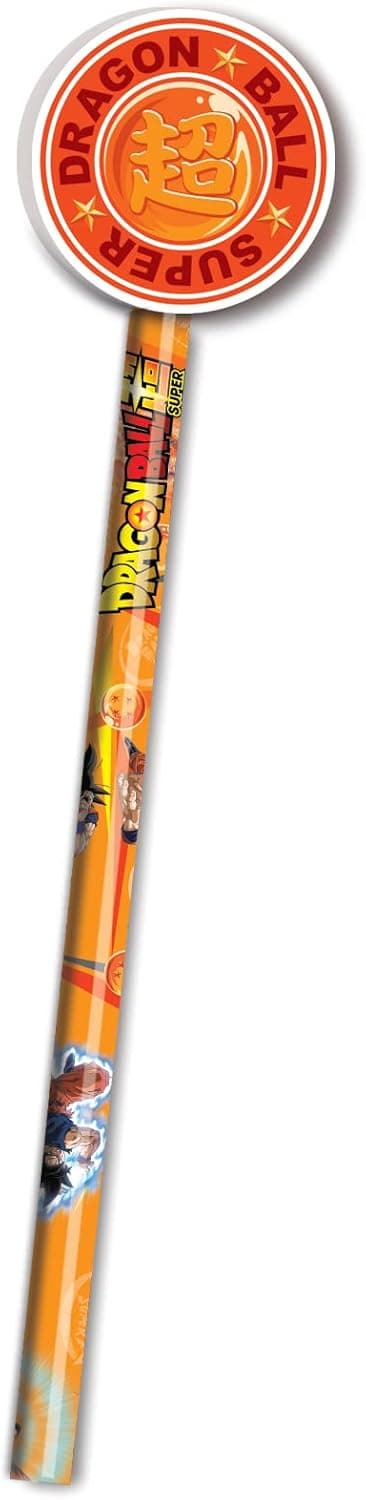 Detalle de CYPBRANDS Dragon Ball Bleistift mit Radiergummi – offizielles Schulset für Kinder & Jugendliche