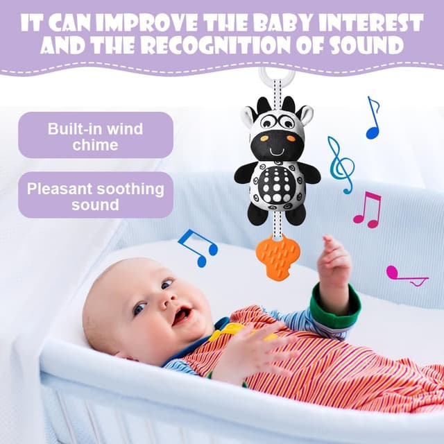 Thumbnail 4 de Aolso Juguetes Colgantes para Cochecito 3 piezas