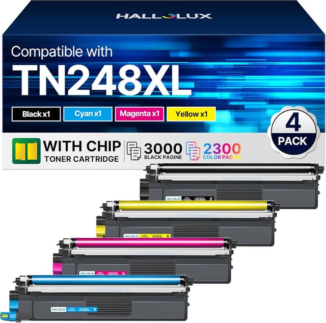 Detalle de TN248XL Toner 4er-Pack kompatibel 3.000 Seiten