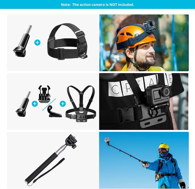 Detalle 2 de AKASO 60 in 1 Accessory Kit for Action Cameras