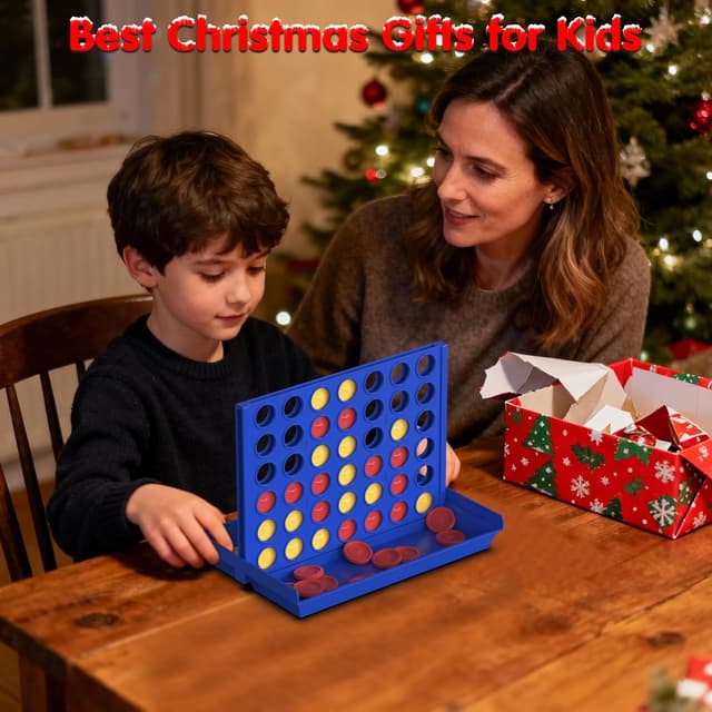 Thumbnail 1 de Pup Go Standard Size 4 in a Row Board Game for Kids 🎲