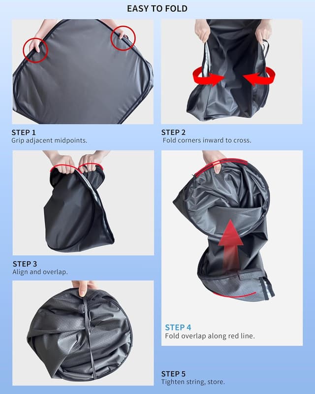 Detalle de Tacoma Custom Windshield Sun Shade (2016–2026) — Foldable UV & Heat Blocker for Front Glass