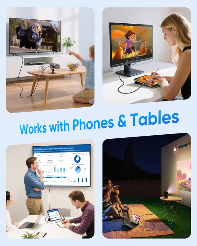 Thumbnail 5 de Câble USB-C vers DisplayPort 1 m, 8K