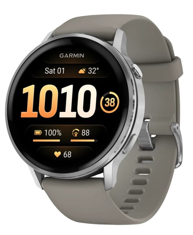 Thumbnail 2 de Garmin Venu 4 Silber Grau 45 mm