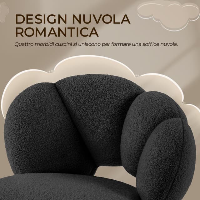 Detalle 2 de Yaheetech Sedia da ufficio ergonomica