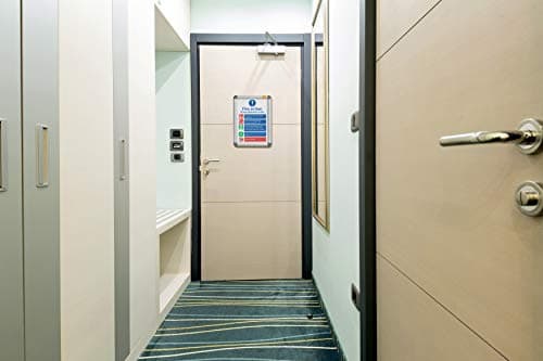 Detalle 2 de Nobo 1902214 Tablón de pared A4 con marco aluminio