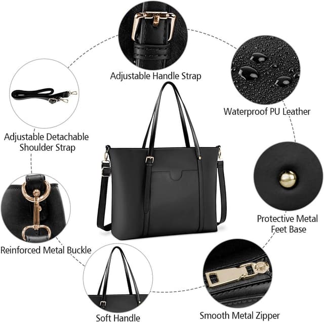 Detalle de NUBILY Bolso universitario para portátil 15.6