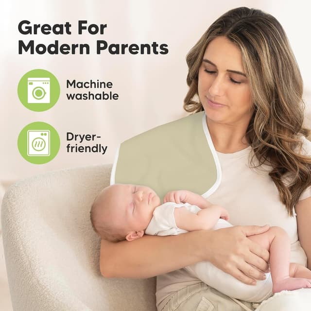 Thumbnail 6 de Organic Burp Cloths 5-Pack