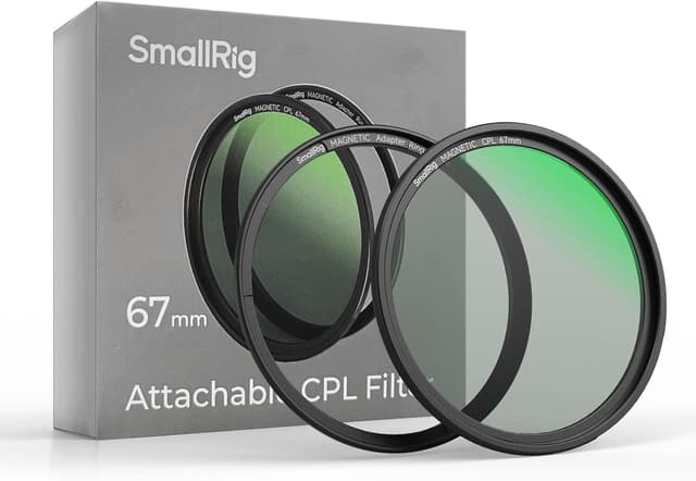 Detalle de SMALLRIG 67mm Magnetischer CPL Filter 67 mm