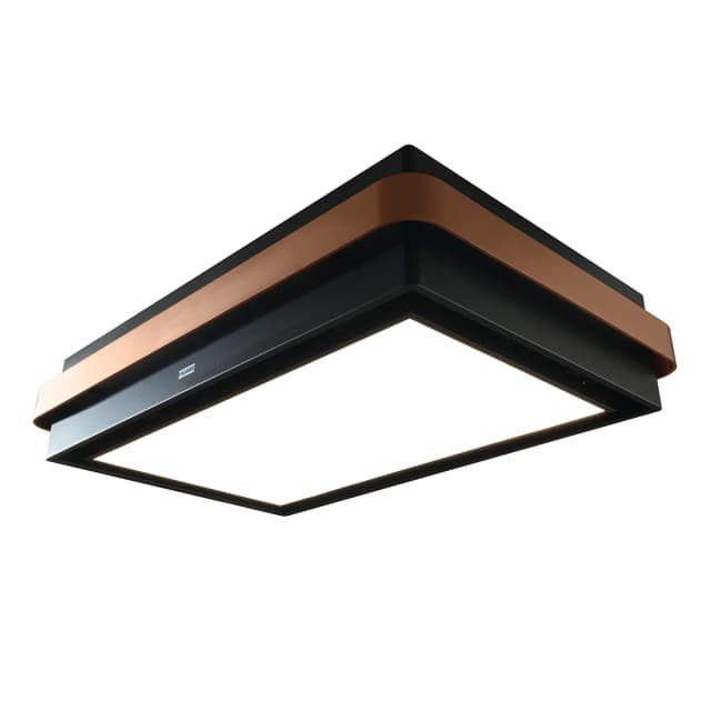 Detalle de Franke FMYS BK/CP F80 campana isla 3v