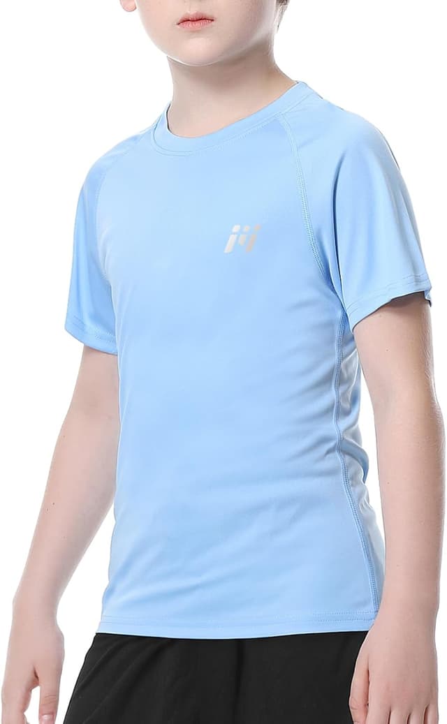 Thumbnail 6 de MEETWEE Ragazzi rash guard manica corta UV UPF50+